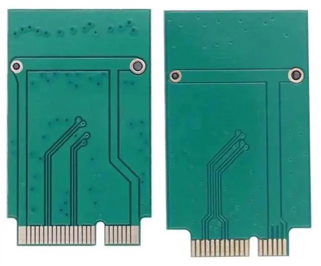 Alt view image 5 of 6 - M.2 NGFF SATA SSD Adapter Card, 6+12Pin for 2010-2011 MacBook Air A1369 A1370 & 7+17Pin for 2012 MacBook Air A1465 A1466, Convert Apple Proprietary SSD Slot to Standard M.2 B/B+M Key for PC Storage Up