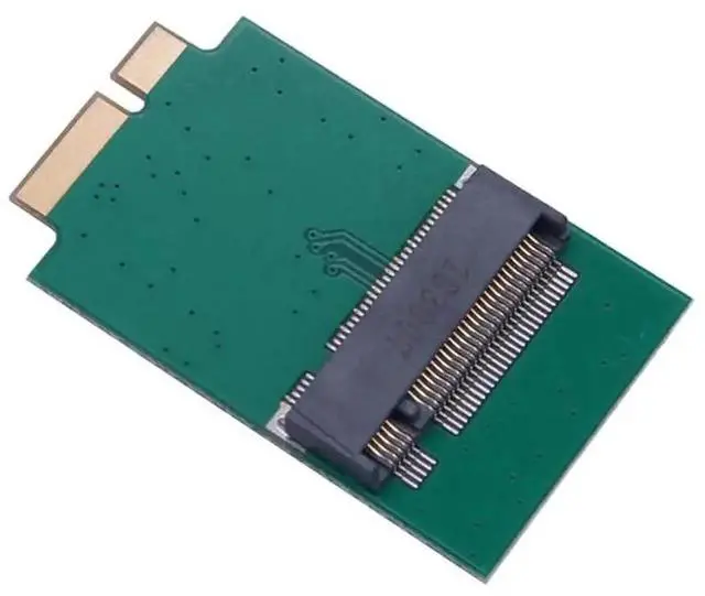 Alt view image 4 of 6 - M.2 NGFF SATA SSD Adapter Card, 6+12Pin for 2010-2011 MacBook Air A1369 A1370 & 7+17Pin for 2012 MacBook Air A1465 A1466, Convert Apple Proprietary SSD Slot to Standard M.2 B/B+M Key for PC Storage Up