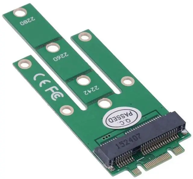 Main image of CY Mini PCIe mSATA SSD to M.2 NGFF PCIe Converter Adapter Card, Mini PCI-e mSATA to Standard M.2 Slot PCBA Board for Desktop & Laptop Storage Upgrade