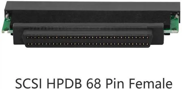 Alt view image 2 of 6 - Limited Time Offer SCSI HPDB 68 Pin Female to IDC 50 Pin Female Adapter Converter, HD68 SCSI to 50Pin IDE Signal Bridge for Industrial Server Legacy Storage Tape Drive Data Recovery