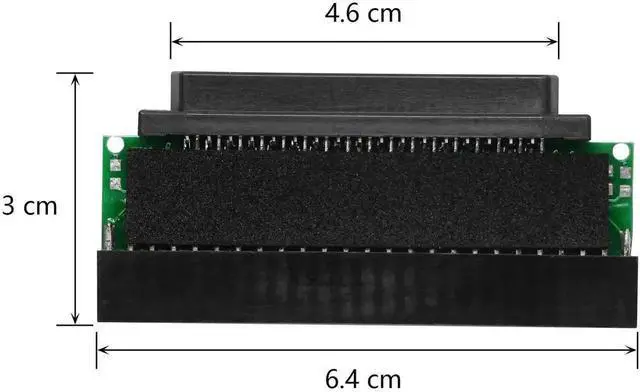 Alt view image 5 of 6 - Limited Time Offer SCSI HPDB 68 Pin Female to IDC 50 Pin Female Adapter Converter, HD68 SCSI to 50Pin IDE Signal Bridge for Industrial Server Legacy Storage Tape Drive Data Recovery