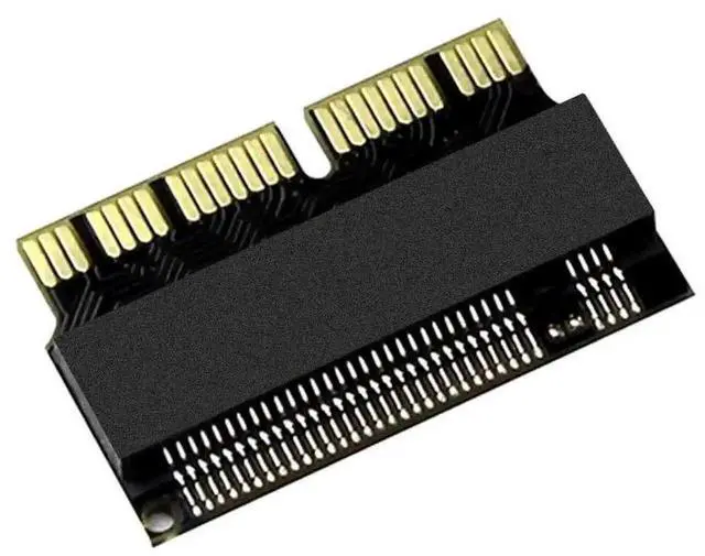 Alt view image 2 of 5 - 10PCS M.2 NVMe PCIe x4 SSD Converter Adapter, NGFF M-Key NVMe to Mac Proprietary SSD Card for MacBook Air A1465 A1466 & MacBook Pro Retina A1502 A1398 Mid 2013 2014 2015