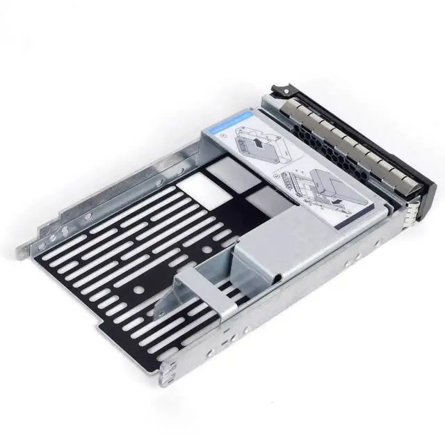 Alt view image 5 of 5 - 3.5 Inch SAS SATA Hot Swap Hard Drive Tray Caddy P/N F238F 0F238F KG1CH with Removable 2.5" SSD HDD Adapter, Mixed Drive Carrier Bracket for Dell PowerEdge T340 T440 T640 T430 T630 R730 R930 T420 T620
