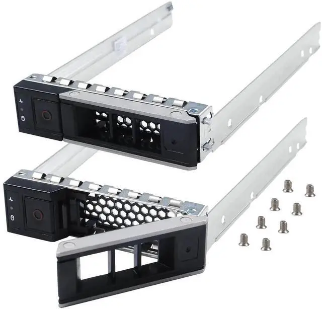 Main image of 2 Pack 3.5" LFF Hard Drive Tray Caddy X7K8W Hot Swap SAS SATA SSD HDD Carrier Compatible with Dell PowerEdge 14G 15G 16G R440 R540 R640 R740 R7415 R450 R550 R650 R750 R660 R6615 R760 R7615 R7625 Serve