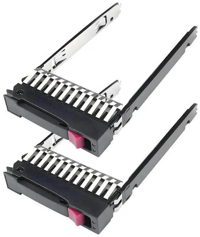 Main image of 2 Pack 2.5 Inch SFF Hard Drive Tray Caddy 500223-001 500223-002 SAS SATA SSD Hot Swap Carrier Compatible with HP ProLiant G5 G6 G7 DL380 DL360 DL580 BL460c ML350 ML370 ML570 Server
