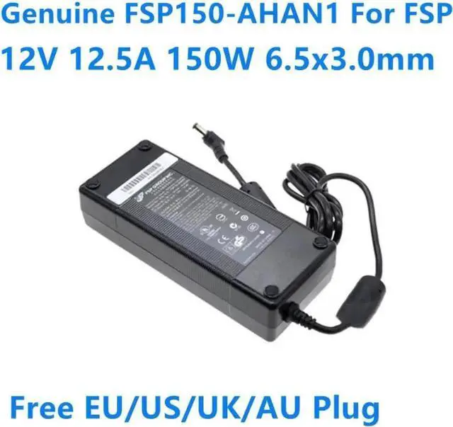 Main image of 12V 12.5A 150W AC DC Power Adapter Replacement for FSP FSP150-AHAN1 22000082LF, Compatible with Drobo 5D Thunderbolt Gen3 DDR3A21 Storage Power Supply Charger