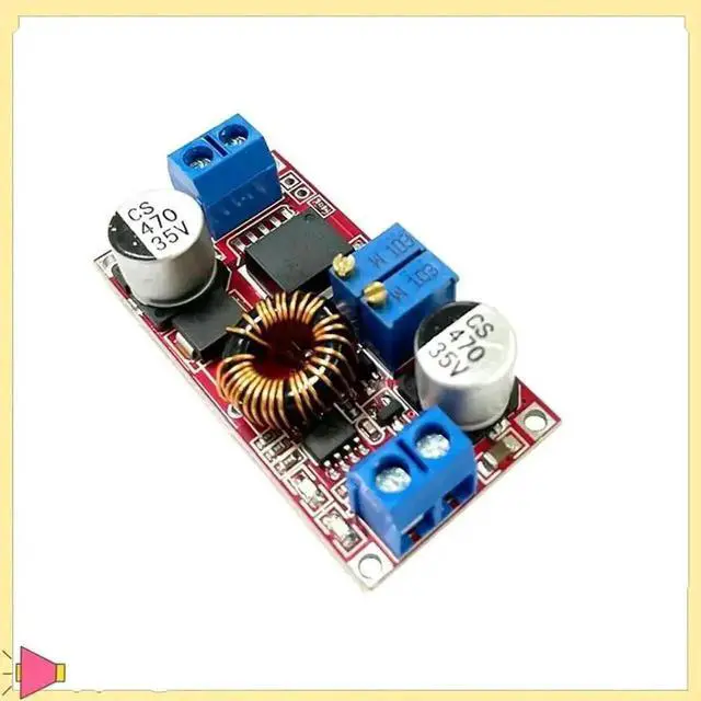 Alt view image 2 of 4 - 5Pcs XL4015 5A DC-DC CC CV Lithium Charging Board, 5-32V Input to 0.8-30V Adjustable Step Down LED Power Converter Lithium Battery Charger Module