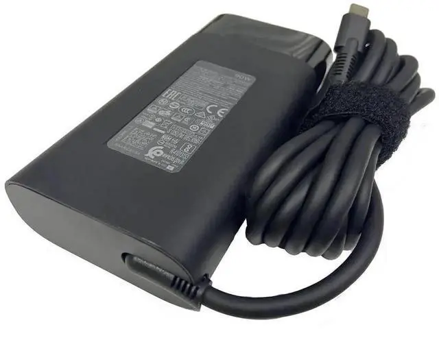 Alt view image 4 of 4 - New 90W USB-C AC Power Adapter Charger Replacement for HP TPN-DA08 L45440-003 904144-850, Compatible with Spectre x360 15t-bl100 Notebook PC Type-C Power Supply