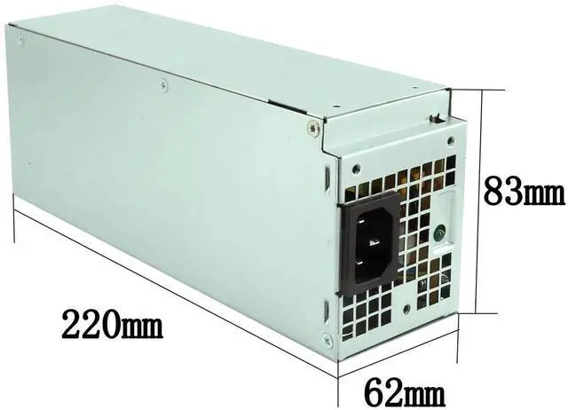 Alt view image 2 of 6 - 360W Power Supply H360EGM-00 VM8KR Replacement PSU Compatible with Dell Optiplex 3050 7050 7060 MT, Vostro 3668 3669 SFF, Replaces L360EGM-00 0VM8KR 8HKG7