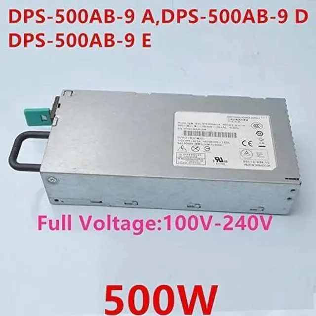 Alt view image 3 of 5 - 500W Server Power Supply DPS-500AB-9 A DPS-500AB-9 D DPS-500AB-9 E Replacement PSU Compatible With HP Rack Servers Enterprise Storage Devices