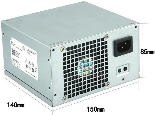 Alt view image 3 of 6 - 290W Replacement Power Supply PSU Compatible with Dell Optiplex 3020 7020 9020, Precision T1700, PowerEdge T20, L290AM-00 PS-3291-1DF H290EM-00 H290AM-00, P/N RVTHD KPRG9 HYV3H D290A001L