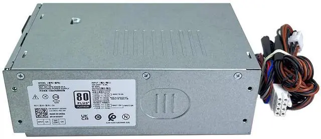 Alt view image 5 of 6 - 400W D400EPS-00 X4XV7 Power Supply Replacement for Dell Optiplex 3000MT 5000MT 7000MT Vostro 3710 3910 T3660 L400EPS-00 XYD3F, 4+4+8pin & 8pin Connector