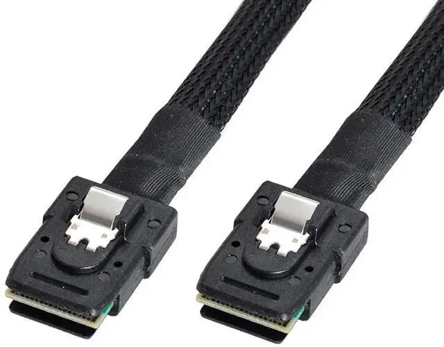 Main image of 70cm SFF-8087 Male to Male Internal Mini SAS Cable, 36Pin 6Gbps Server RAID Data Cable for Storage Backplane, PCIe RAID Controller and NAS Hard Drive Array