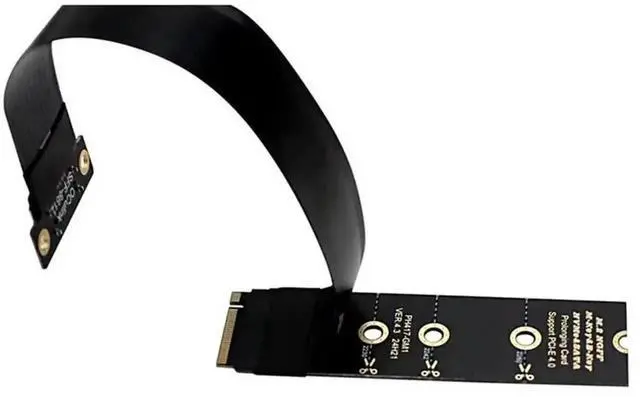 Main image of M.2 NVMe M-Key to OCuLink SFF-8612 Extension Cable, PCIe 4.0 x4 64Gbps High Speed Riser Cord for External eGPU Graphics Card, NVMe SSD Docking, Desktop & Laptop Mini PC