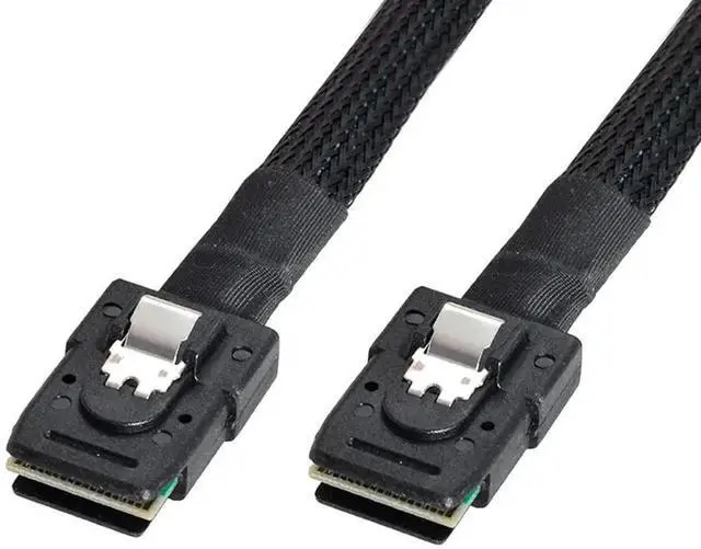 Main image of 70cm SFF-8087 Male to Male Internal Mini SAS Cable, 36Pin 6Gbps Server RAID Data Wire for PCIe RAID Controller, Storage Backplane and NAS Multi-Disk Array