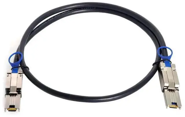 Alt view image 3 of 7 - 0.5M SFF-8088 to SFF-8088 External Mini SAS Extension Cable, 26Pin 4-Lane Multilane 6Gbps SAS 2.0 RAID Storage Cable for Server JBOD Data Center