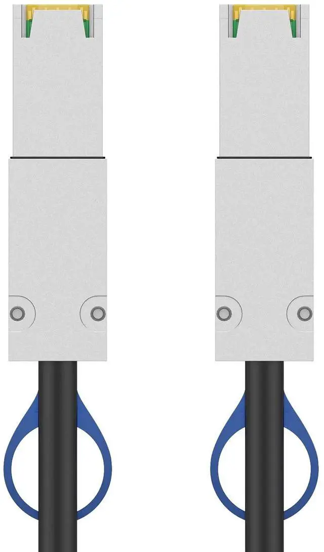 Alt view image 3 of 6 - 1.0m SFF-8088 to SFF-8088 External Mini SAS Cable, 26Pin Male to Male SAS 2.0 Interconnect Wire for RAID, DAS and Enterprise Servers
