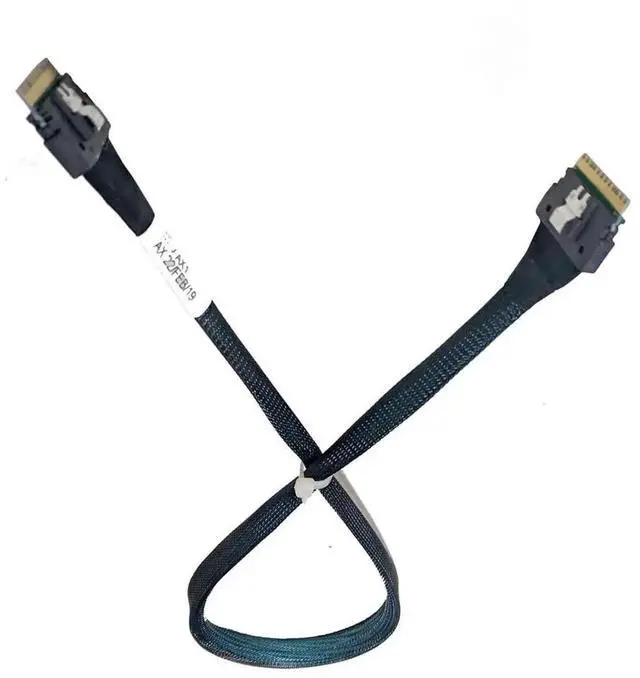 Main image of 70CM SlimSAS 8X Interconnect Cable, SFF-8654 74Pin Male to Male Server Storage Cable