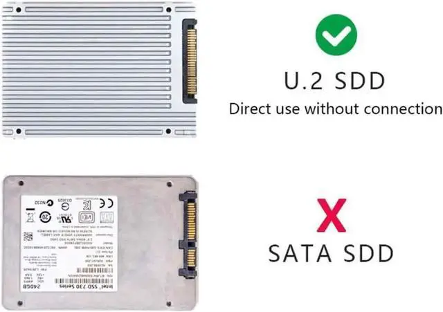 Alt view image 2 of 3 - SFF-8654 Slimline SAS PCIe 3.0/4.0 Adapter Card Kit, PCI Express to SFF-8654 Expansion Card with SFF-8654 to SFF-8639 U.2 NVMe SSD Cable for Motherboard Enterprise U2 Storage Drives