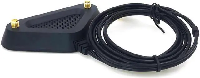 Alt view image 4 of 4 - 8dBi SMA WiFi Antenna with Magnetic Base, 2.4G/5G Dual Band Wireless Extension Antenna for Router Network Card Modem