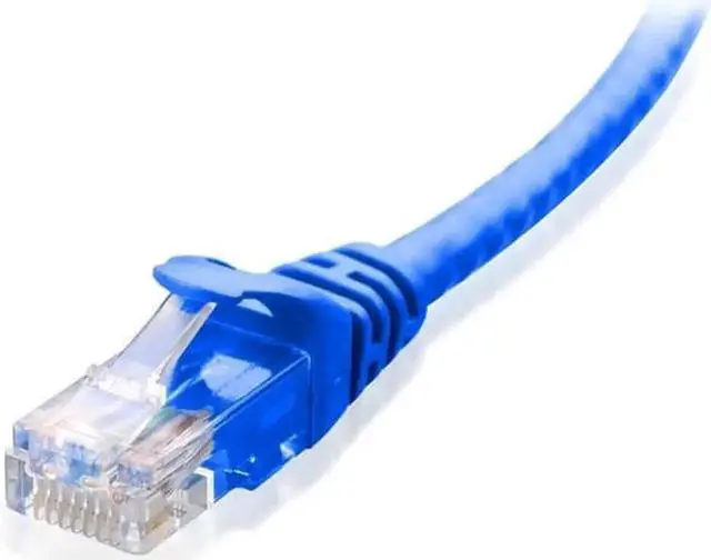 Alt view image 2 of 4 - 10 Pack 10FT (3M) Blue Cat6 Ethernet Patch Cables, RJ45 Gigabit LAN Network Cord for Router, Modem, PC, Game Consoles & Switches