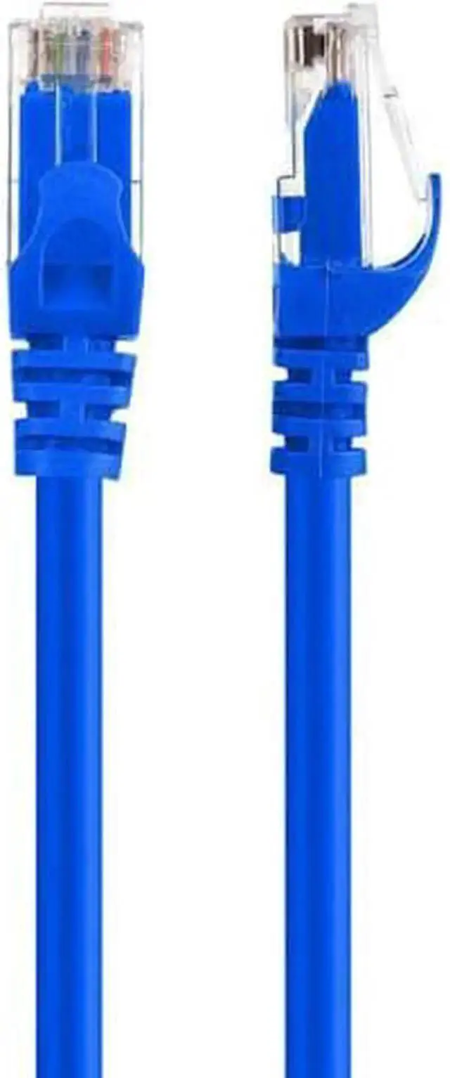 Alt view image 4 of 4 - 10 Pack 10FT (3M) Blue Cat6 Ethernet Patch Cables, RJ45 Gigabit LAN Network Cord for Router, Modem, PC, Game Consoles & Switches