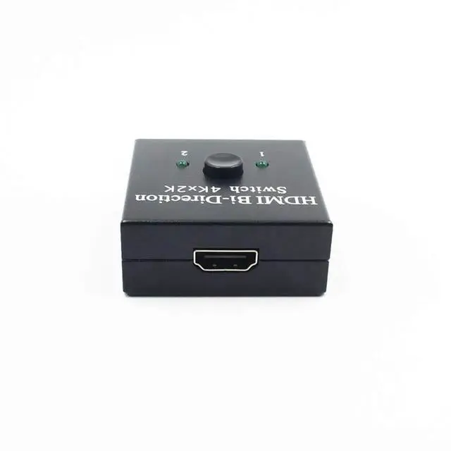 Alt view image 5 of 6 - Bi-Directional HDMI 2.0 Switch 2 in 1 Out / 1 in 2 Out Signal Amplifier, 4K@60Hz HDMI Switcher Splitter for LCD Displays, DVD Players, PS4, Xbox & Digital Cameras