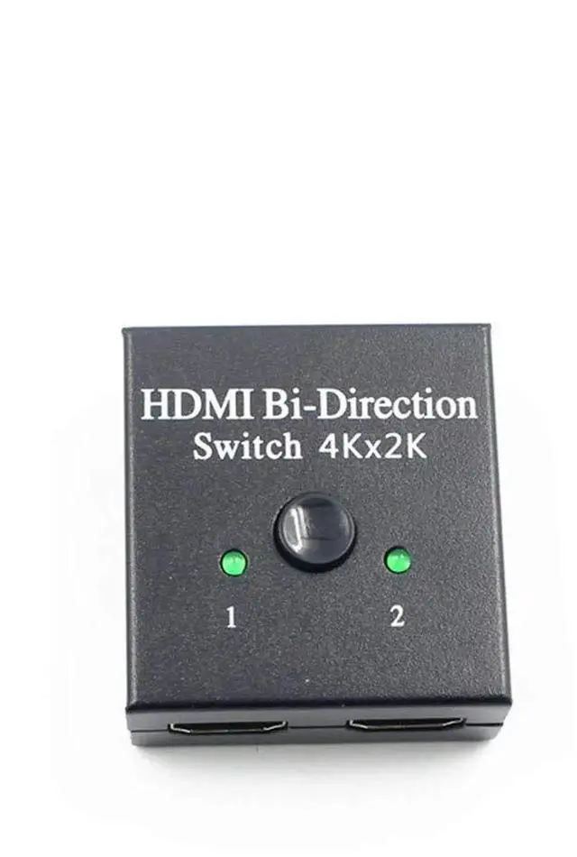 Alt view image 3 of 6 - Bi-Directional HDMI 2.0 Switch 2 in 1 Out / 1 in 2 Out Signal Amplifier, 4K@60Hz HDMI Switcher Splitter for LCD Displays, DVD Players, PS4, Xbox & Digital Cameras