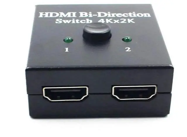 Alt view image 4 of 6 - Bi-Directional HDMI 2.0 Switch 2 in 1 Out / 1 in 2 Out Signal Amplifier, 4K@60Hz HDMI Switcher Splitter for LCD Displays, DVD Players, PS4, Xbox & Digital Cameras