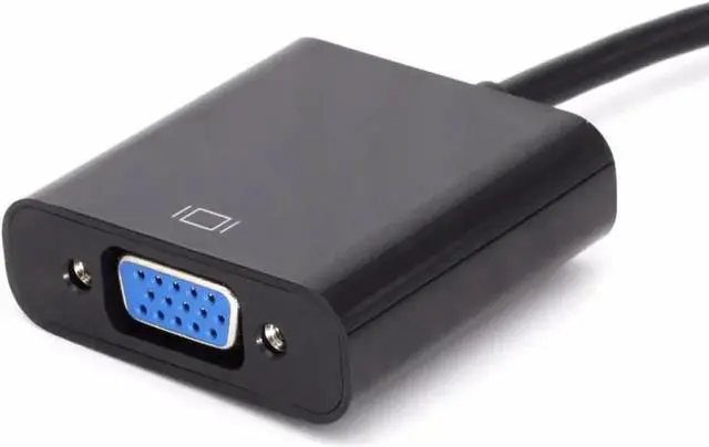 Alt view image 3 of 5 - 25CM Active Dual Link DVI-D 24+1 Male to VGA Female Video Adapter Cable with DAC Chip, Digital to Analog Signal Converter, Max 1920x1080 Resolution