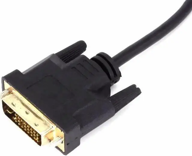 Alt view image 4 of 5 - 25CM Active Dual Link DVI-D 24+1 Male to VGA Female Video Adapter Cable with DAC Chip, Digital to Analog Signal Converter, Max 1920x1080 Resolution
