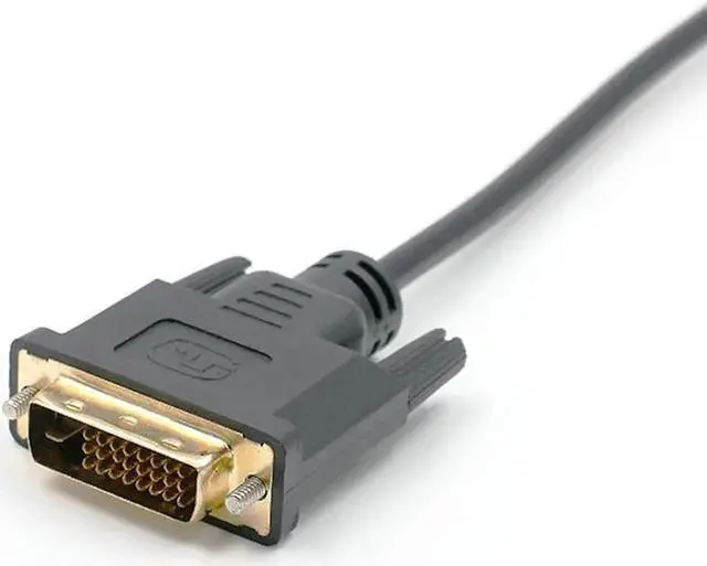 Alt view image 2 of 4 - Gold-Plated Active DVI-D Male to VGA Female Converter Cable, Digital to Analog DAC Adapter Support Max 1920x1080P Full HD, Black