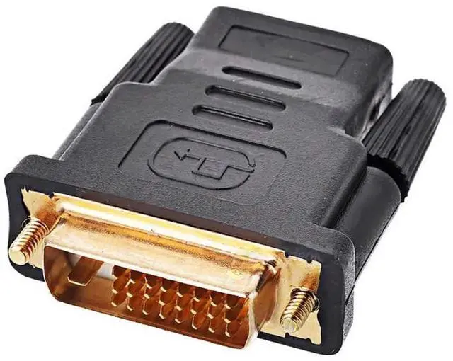 Main image of HDMI Female to DVI Male Bidirectional Adapter, Gold-Plated HDMI DVI Converter Supports 1080P Video for Computers, Monitors, TVs, Graphics Cards