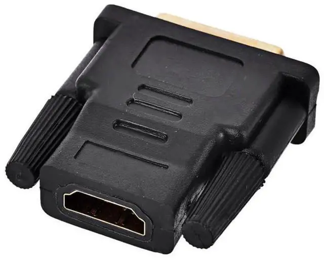 Alt view image 2 of 5 - HDMI Female to DVI Male Bidirectional Adapter, Gold-Plated HDMI DVI Converter Supports 1080P Video for Computers, Monitors, TVs, Graphics Cards