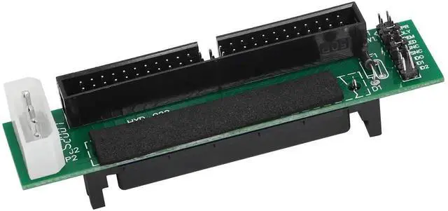Alt view image 2 of 7 - SCSI SCA 80 Pin Female to IDC 50 Pin Male Adapter Converter Board, SCA80 to 50Pin SCSI Hard Drive Connector with 4Pin Molex Power Port for Legacy Server Computer Storage