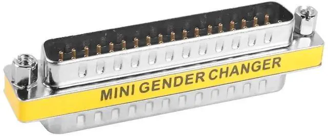 Alt view image 7 of 7 - 2 Pack DB37 Male to Male Gender Changer, D-SUB 37Pin RS232 Serial Cable Coupler Connector for Industrial Serial Control Equipment