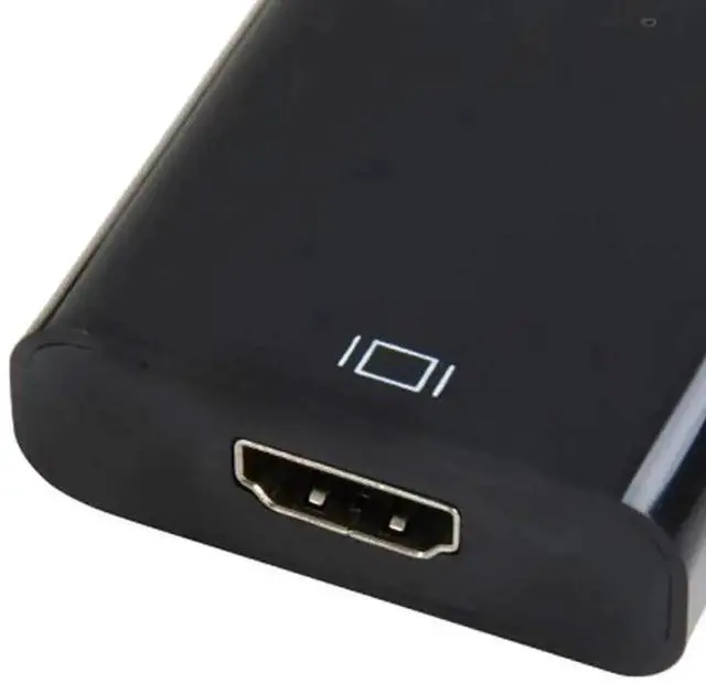 Alt view image 5 of 6 - Gold-Plated DisplayPort Male to HDMI Female Adapter, DP to HDMI Converter for Laptops Desktops Monitors Projectors