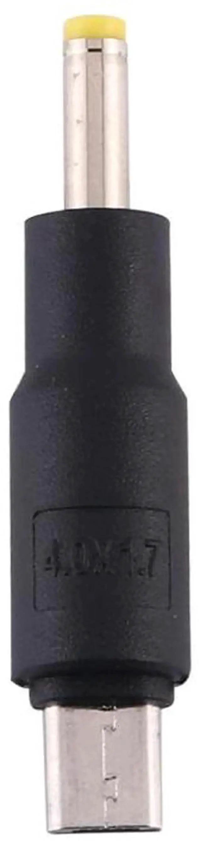 Alt view image 3 of 4 - 10 Pack Micro USB Female to 4.0x1.7mm DC Male Power Plug Adapter Connectors