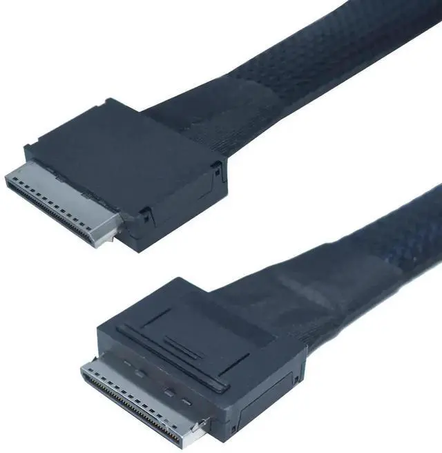 Main image of PCIe 4.0 Oculink Cable SFF-8611 to SFF-8611 8i Server Internal Data Cable, 50CM / 1.6FT