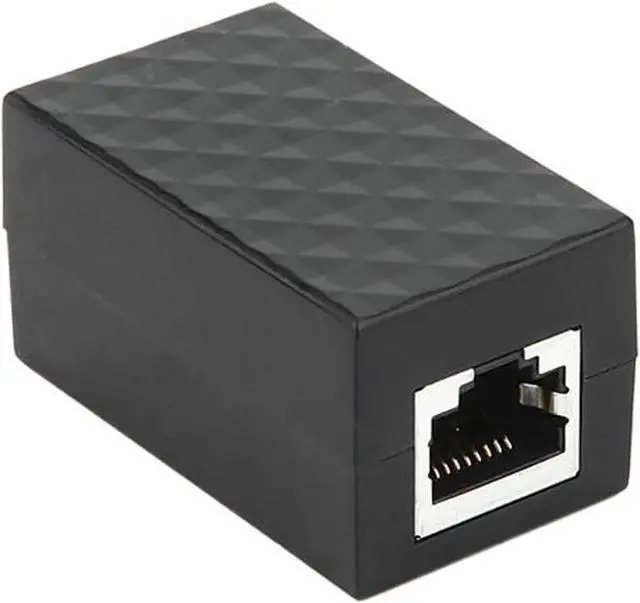 Alt view image 6 of 6 - RJ45 In-Line Surge Lightning Protector Coupler, Cat5e/Cat6/Cat7 LAN Network Cable Extender Surge Suppressor RJ45 Straight Through Connector