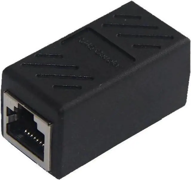Main image of RJ45 Female to Female In-Line Coupler SSTP Shielded, Cat5e/Cat6/Cat7/Cat8 Universal LAN Cable Extender Connector, 1 Pack