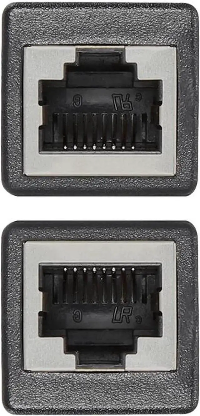 Alt view image 3 of 4 - RJ45 Female to Female In-Line Coupler SSTP Shielded, Cat5e/Cat6/Cat7/Cat8 Universal LAN Cable Extender Connector, 1 Pack
