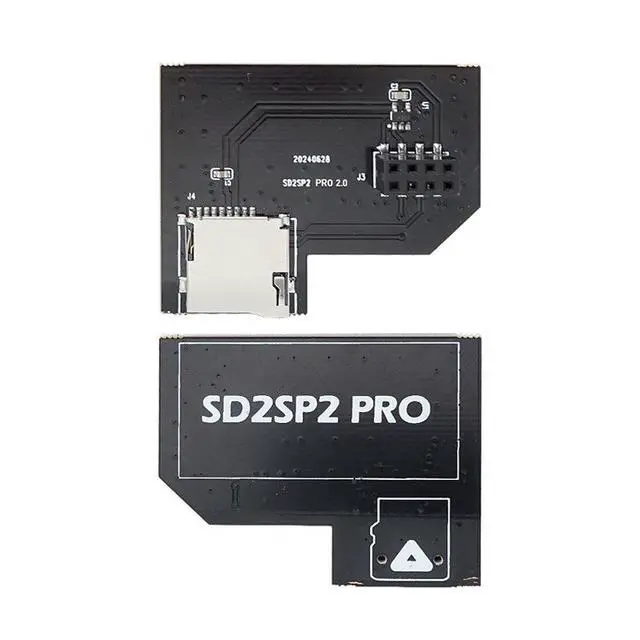 Alt view image 4 of 6 - AJMRTC SD2SP2 Pro TF Micro SD Card Reader Adapter Compatible with Nintendo GameCube NGC Serial Port 2 SP2 Memory Card Loader Mod for GC Console