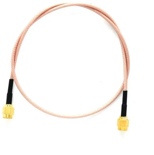 Main image of 100cm RG316 RF Coaxial Jumper Cable, SMA Male to SMA Male Antenna Extender Coax Wire, 40 Inch Low Loss RF Antenna Connection Line Adapter