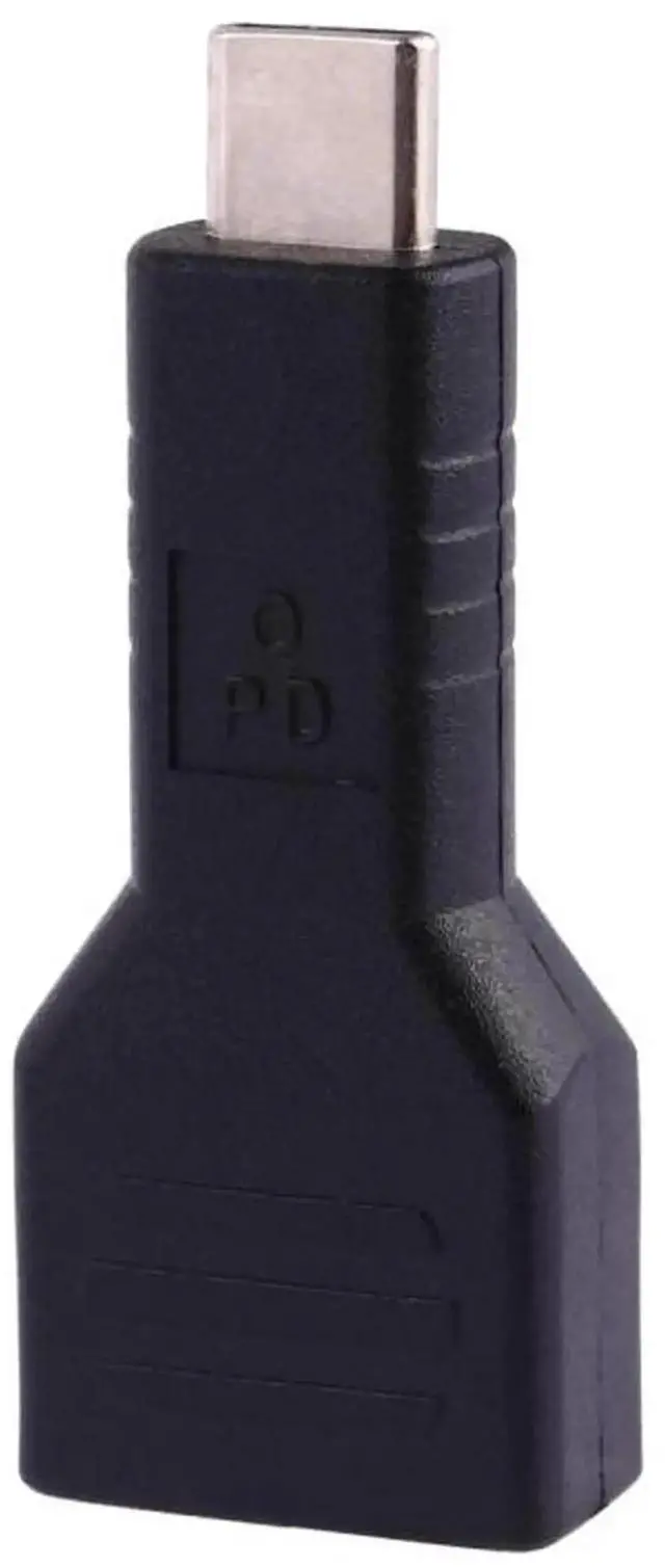 Alt view image 4 of 4 - Big Square Female to USB-C Type-C Male Power Charging Adapter Plug, Laptop Power Interface Converter