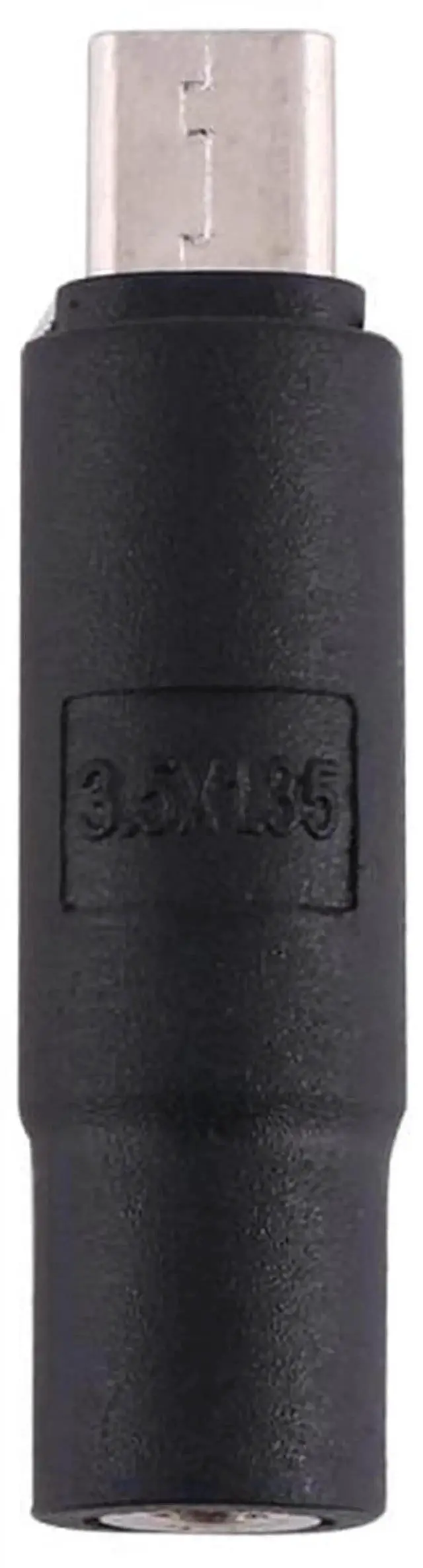 Alt view image 2 of 4 - 10 Pack 3.5x1.35mm DC Female to Micro USB Male Power Adapter Plug Connector