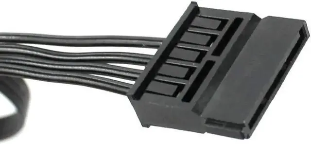 Alt view image 6 of 6 - 40cm Type3 Mini 4 Pin to 2 SATA Power Cable, ATX Mini 4P to Dual SATA SSD Power Cord Compatible with Lenovo M410 M415 M425 B415 M610 M710 M4200R Motherboard