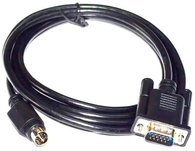 Alt view image 4 of 5 - 5M VGA 15Pin Male to MD8 Mini DIN 8Pin S Terminal Video Cable, VGA to MD8 Cord for TV Box PC Graphics Card Connection