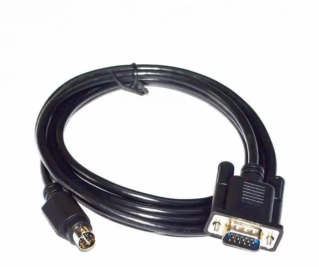 Main image of 1.5M VGA 15Pin Male to Mini DIN 8Pin MD8 Video Cable, VGA to 8Pin Cord for PC Graphics Card and TV Box