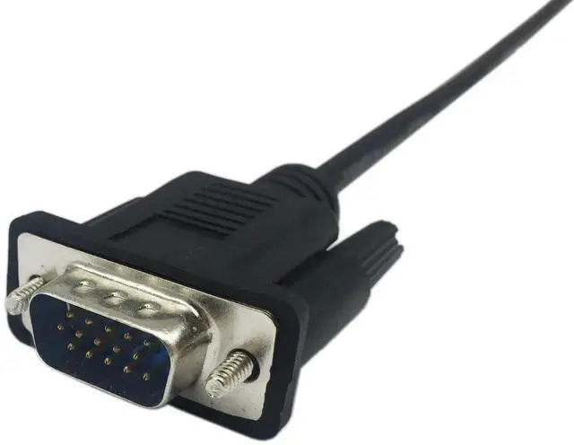 Alt view image 3 of 7 - 1FT HD15 VGA Male to Female Extension Cable, SVGA 15Pin Video Extension Cord for PC Laptop TV Projector